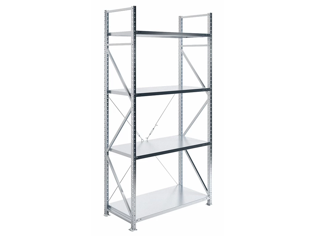 Стеллаж Практик MS U 250/120x60/4 (Нагрузка на полку 300)