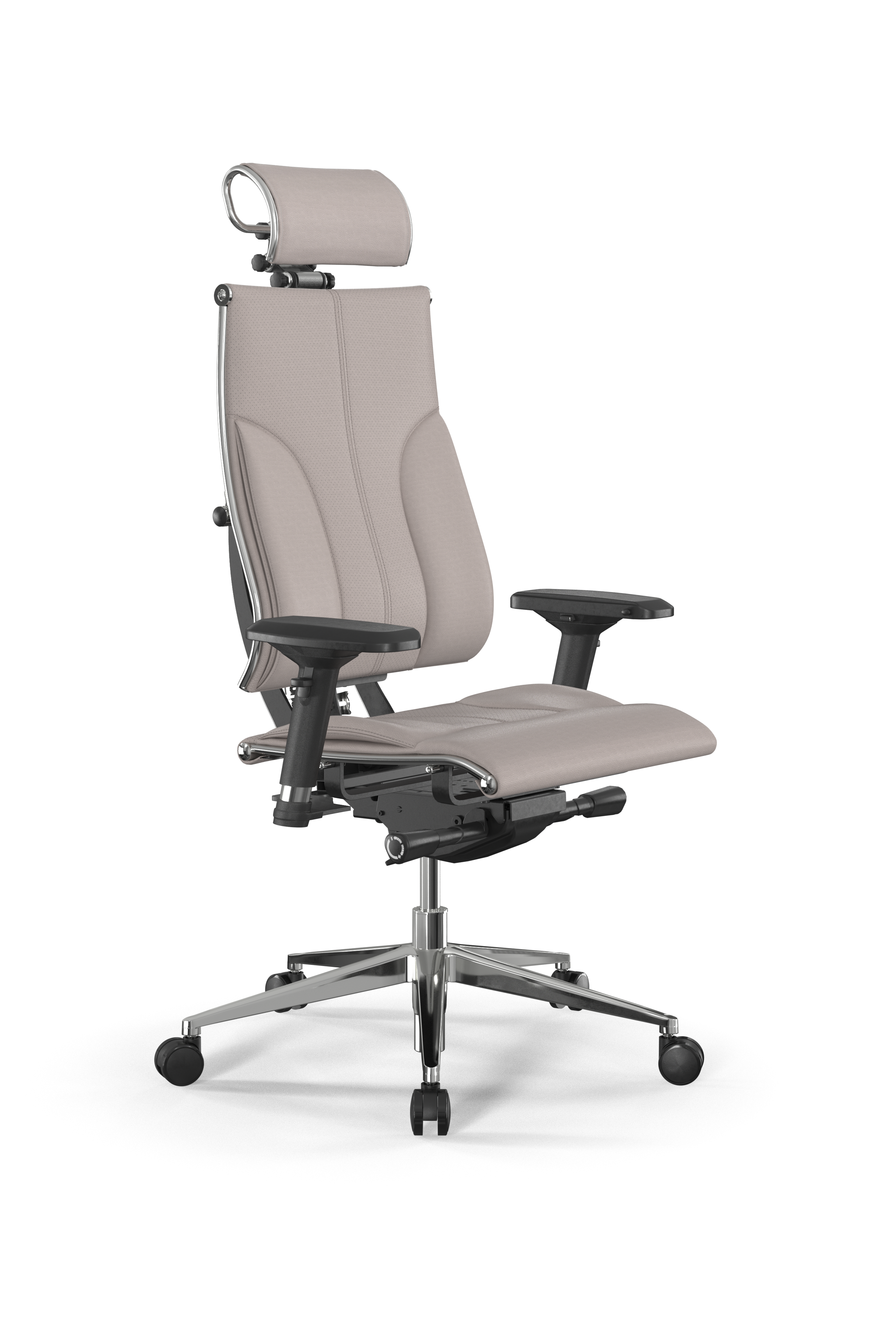 Кресло Метта Y 4D Free B2-10D/0052212 (экокожа Infinity Easy Clean бежевая)