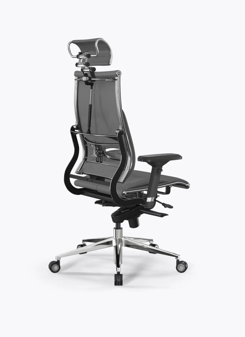Кресло Метта Y 2D Move B2-10D/3102212 (экокожа Infinity Easy Clean серая)